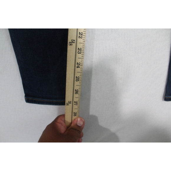 American Eagle Outfitter Women Blue Jeans Jegging Crop Size 4 - Picture 7 of 12